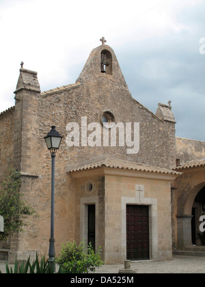 Santuari de Nostra Senyora de Cura, Puig de Randa, zwischen Algaida und Llucmajor, Mallorca, Spanien Stockfoto