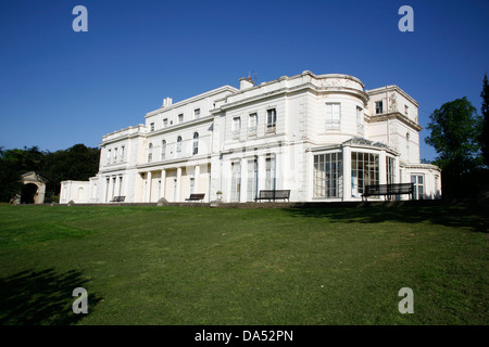 Große Villa (heute Gunnersbury Park Museum) in Gunnersbury Park, Gunnersbury, London, UK Stockfoto