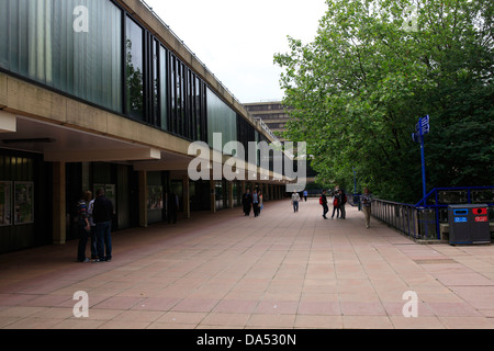 Campus der Universität Bath in der Sonne. Stockfoto