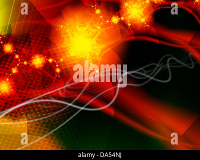 abstrakte Fraktal Hintergrund, computergenerierte Stockfoto