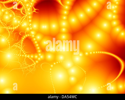 abstrakte Fraktal Hintergrund, computergenerierte Stockfoto
