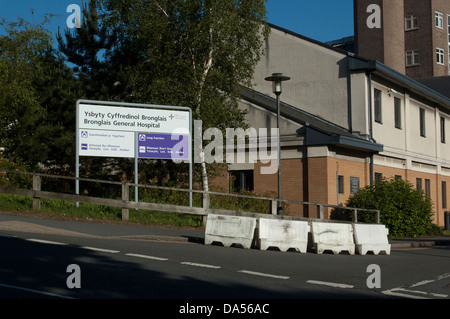 Die £ 38 Millionen Pfund Sanierung des Bronglais Krankenhauses in Aberystwyth. Bestandteil der örtlichen Gesundheitsamt Hywel Dda. Stockfoto