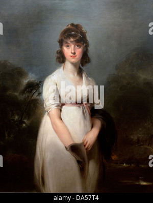 Porträt-Miss Sweeting 1800 Sir Thomas Lawrence 1769-1830 English Vereinigte Königreich England Stockfoto