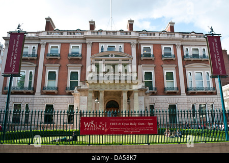 Die Wallace Collection Museum, London W1, UK Stockfoto