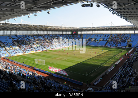 Coventry City FC gegen Leyton Orient, 20.04.2013. Liga ein Spiel, Ricoh Arena Coventry, UK.  Letzten Heimspiel immer bei Ricoh Stockfoto