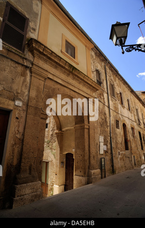 Italien, Toskana, Pitigliano, Synagoge Stockfoto