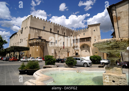 Italien, Toskana, Pitigliano, Palazzo Orsini, Museum Stockfoto