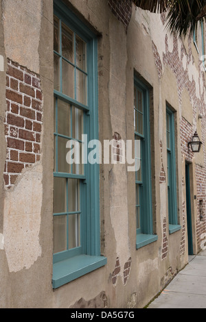 Dock-Straßentheater, 135 Church Street, Charleston SC, USA Stockfoto