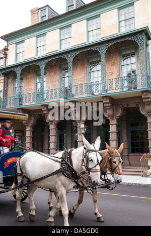 Dock-Straßentheater, 135 Church Street, Charleston SC, USA Stockfoto