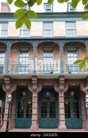 Dock-Straßentheater, 135 Church Street, Charleston SC, USA Stockfoto