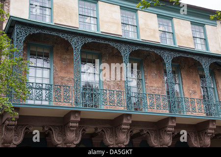 Dock-Straßentheater, 135 Church Street, Charleston SC, USA Stockfoto