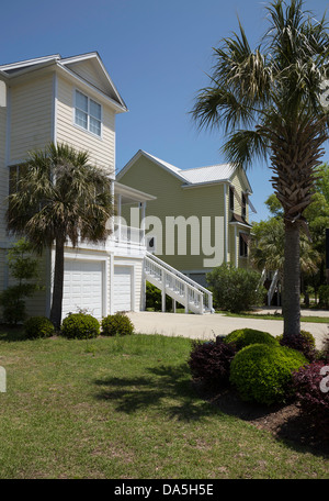 Murrells Inlet Wohngegend, South Carolina, USA Stockfoto