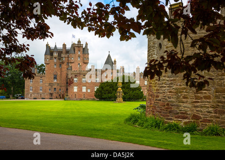 Europa-Großbritannien, Schottland, Fife Bereich, Angus, Glamis Castle, Elternhaus der Queen Elizabeth. Stockfoto