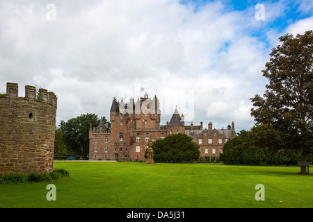 Europa-Großbritannien, Schottland, Fife Bereich, Angus, Glamis Castle, Elternhaus der Queen Elizabeth. Stockfoto