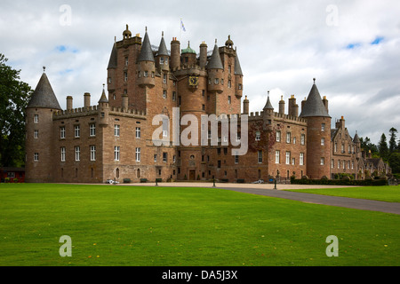 Europa-Großbritannien, Schottland, Fife Bereich, Angus, Glamis Castle, Elternhaus der Queen Elizabeth. Stockfoto