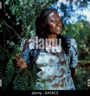 Wangari Mathai Gewinner des Friedensnobelpreises 2005 Stockfoto