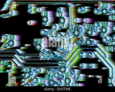 Hintergrund-Strom Stockfoto