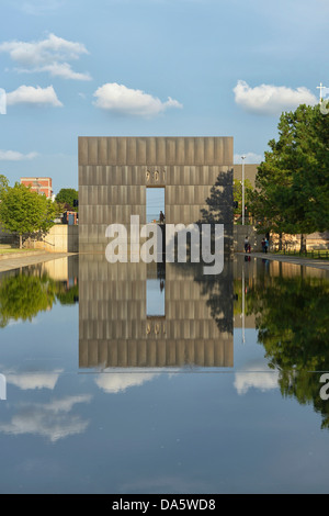 USA, USA, Amerika, Nordamerika, Oklahoma, Midwest, Great Plains, Oklahoma City, Denkmal, Bombardierung, Bombing Website, Te Stockfoto