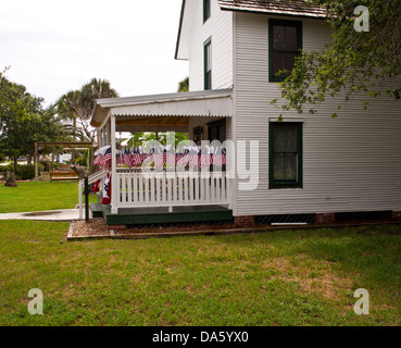 Ryckman Haus in Melbourne Beach, Florida Stockfoto