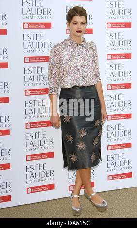 PIXIE GELDOF Mode Regeln Ausstellung KENSINGTON PALACE LONDON ENGLAND 4. Juli 2013 Stockfoto