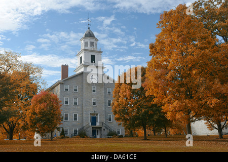 USA, USA, Amerika, Nordamerika, Ostküste, New England, Vermont, Schüler, Studenten, Hochschule, Middlebury, Laub, C Stockfoto