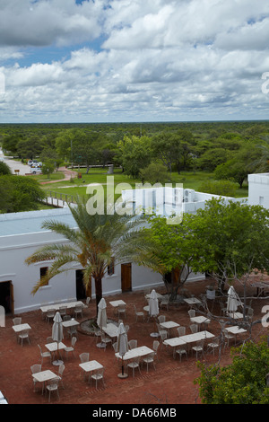 Fort Namutoni, Etosha Nationalpark, Namibia, Afrika Stockfoto