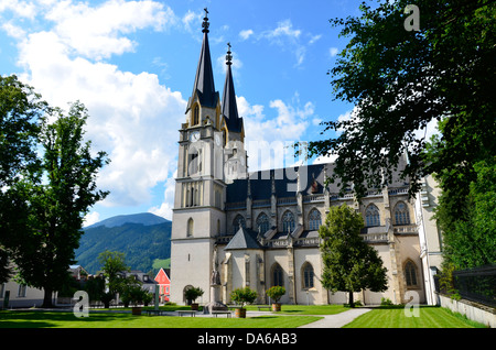 Admont Abbey Bibliothekssaal in Steiermark, Österreich, die größte Klosterbibliothek der Welt. Ein Juwel des Barock. Stockfoto