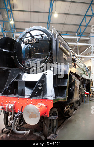 Dampf Lok Abendstern im National Railway Museum York Stockfoto