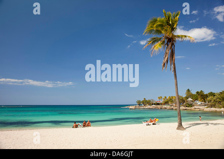 Strand Playa Bacuranao Stockfoto