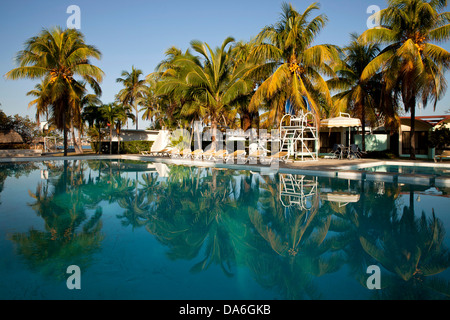 Hotel Villa Bacuranao, pool Stockfoto