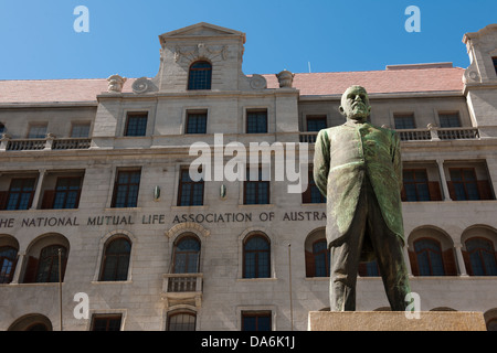 Statue von Jan Hendrik Hofmeyr, Kirchplatz, Kapstadt, Südafrika Stockfoto