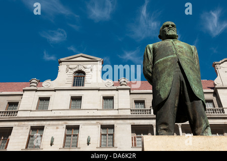 Statue von Jan Hendrik Hofmeyr, Kirchplatz, Kapstadt, Südafrika Stockfoto