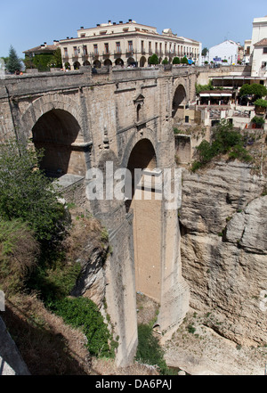 Ronda Spanien Malaga Andalusien Stockfoto