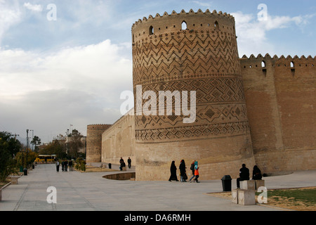 Zitadelle von Karim Khan (Arg-e Karim Khan), Shiraz, Zentraliran Stockfoto