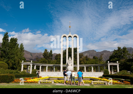 Hugenotten-Denkmal, Franschhoek, Südafrika Stockfoto