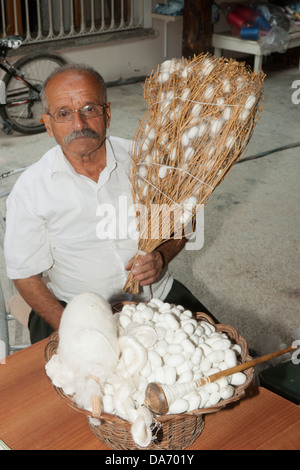 Ägypten, Provinz Hatay Antakya, Seidenweberei Yilmaz Ipekcilik Stockfoto