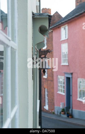 Kuh-Türklingel. Bischofsburg. Shropshire Stockfoto