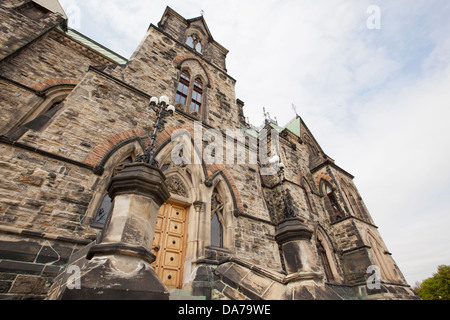 Ostblock Gebäude an Parlament-Hügel-ottawa Stockfoto