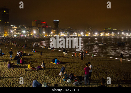 Das San-Juan-Spanien Stockfoto