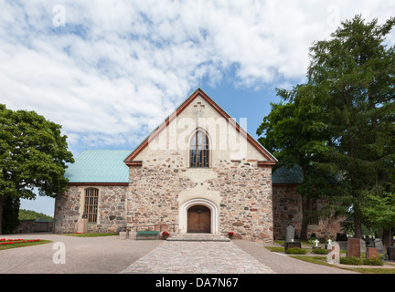 Kirkkonummi St. Michaelskirche Stockfoto