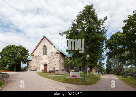 Kirkkonummi St. Michaelskirche Stockfoto