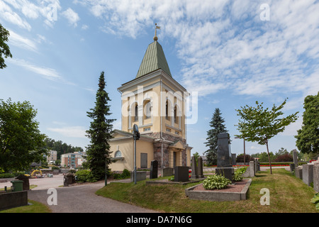 Kirkkonummi St. Michaelskirche Stockfoto