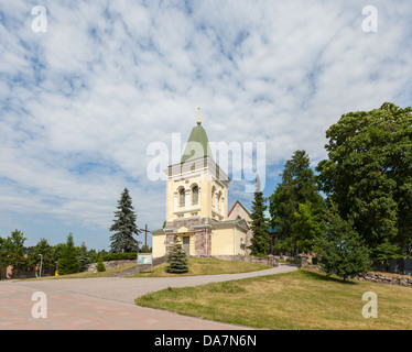 Kirkkonummi St. Michaelskirche Stockfoto