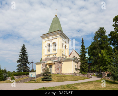 Kirkkonummi St. Michaelskirche Stockfoto