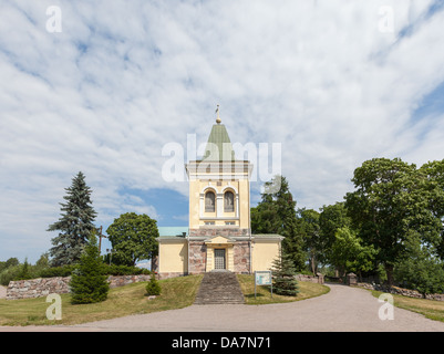 Kirkkonummi St. Michaelskirche Stockfoto