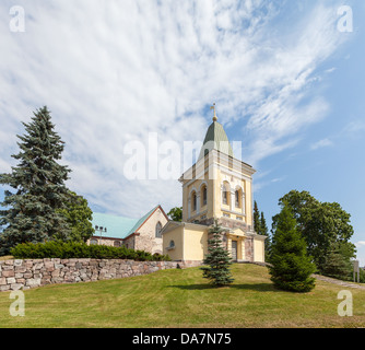 Kirkkonummi St. Michaelskirche Stockfoto