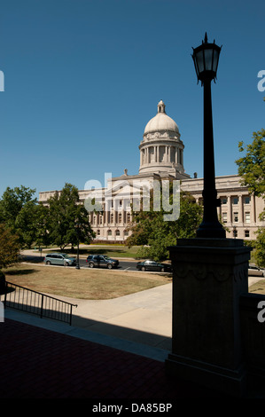 State Capitol Building, Frankfort, Kentucky, Vereinigte Staaten von Amerika Stockfoto