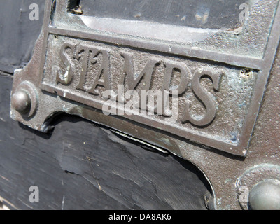 Royal Mail, Post Stempel Maschine, Manchester, North West England, Großbritannien Stockfoto