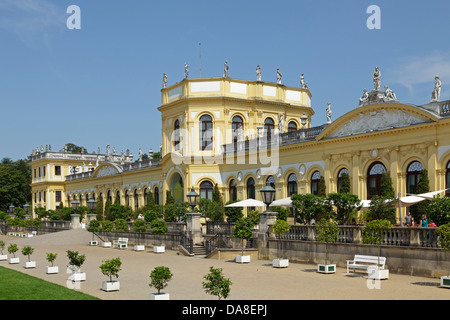 Orangerie, Karls-Aue-Park, Kassel, Hessen, Deutschland Stockfoto