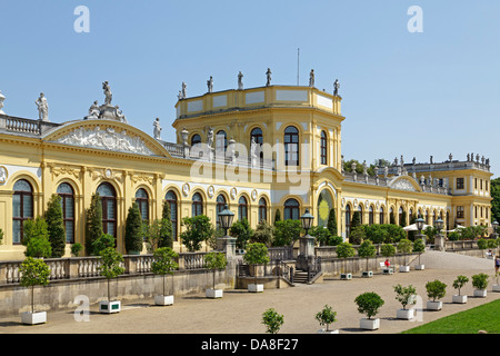 Orangerie, Karls-Aue-Park, Kassel, Hessen, Deutschland Stockfoto